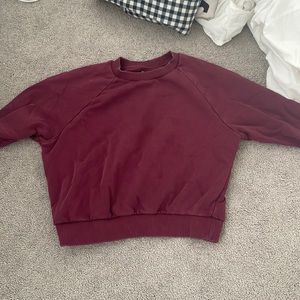 X Karla burgundy sweatshirt